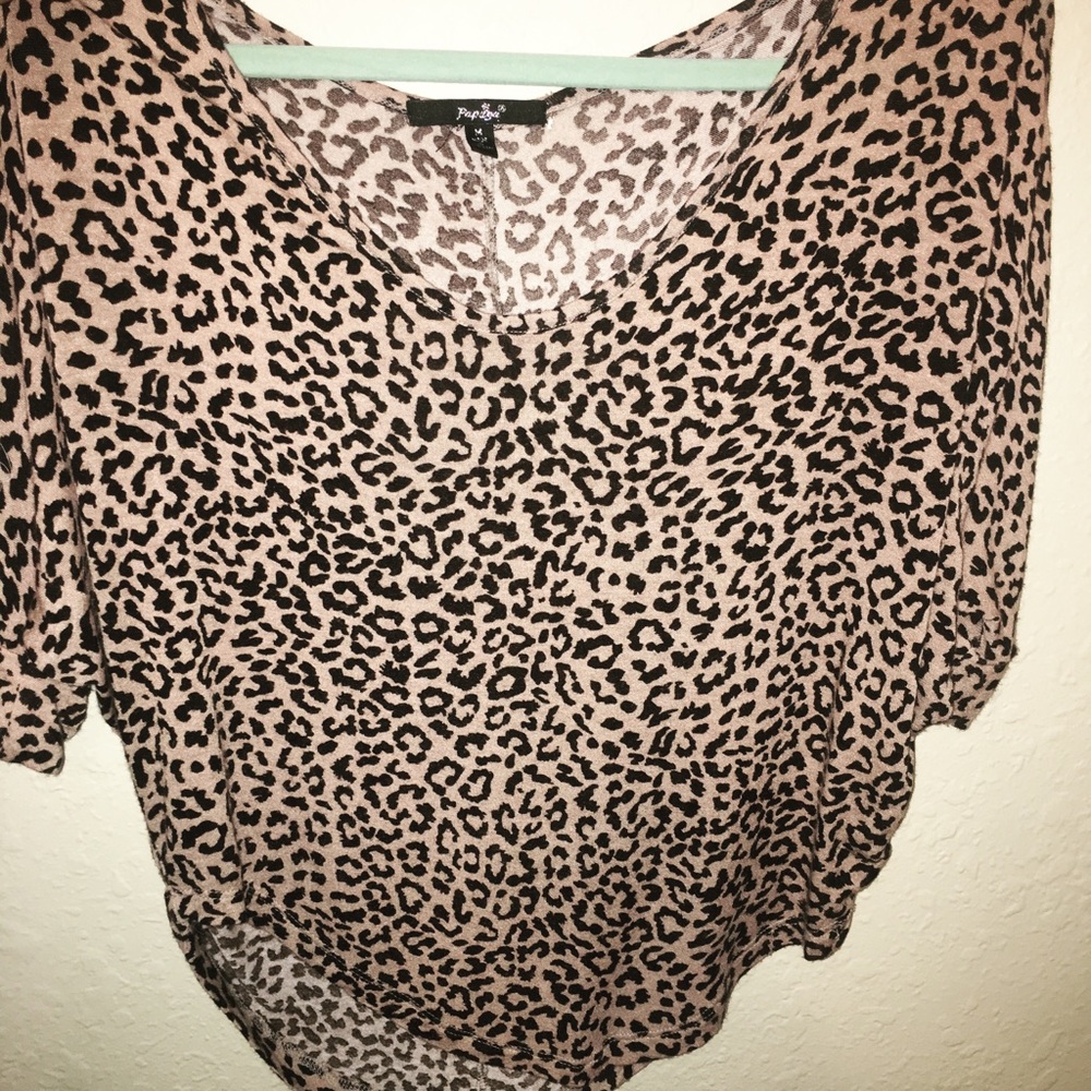 Cheetah print shirt